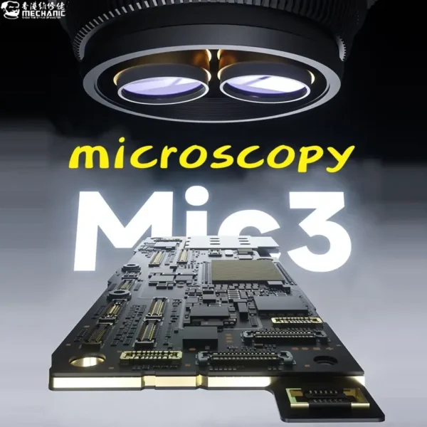 Mechanic Mic3-B11 Microscope 7X-50X Zooming With Big Base - Image 5