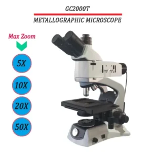 GC2000T Metallographic Professional Industrial Microscope High Quality 5X to 50X Zoom Microscope