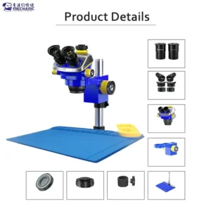 Mechanic Mic3-B11 Microscope 7X-50X Zooming With Big Base
