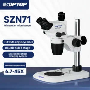 SOPTOP SZN7I Trinocular Microscope With 0.5X Lens Led Light & CTV Lens